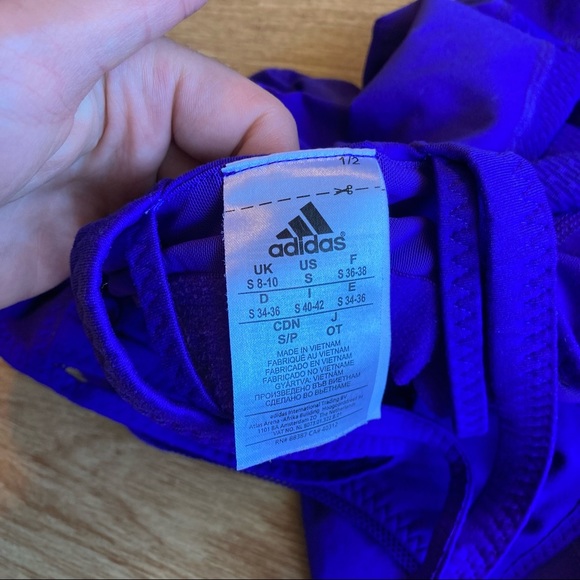 Purple Adidas top, size S - Picture 3 of 3